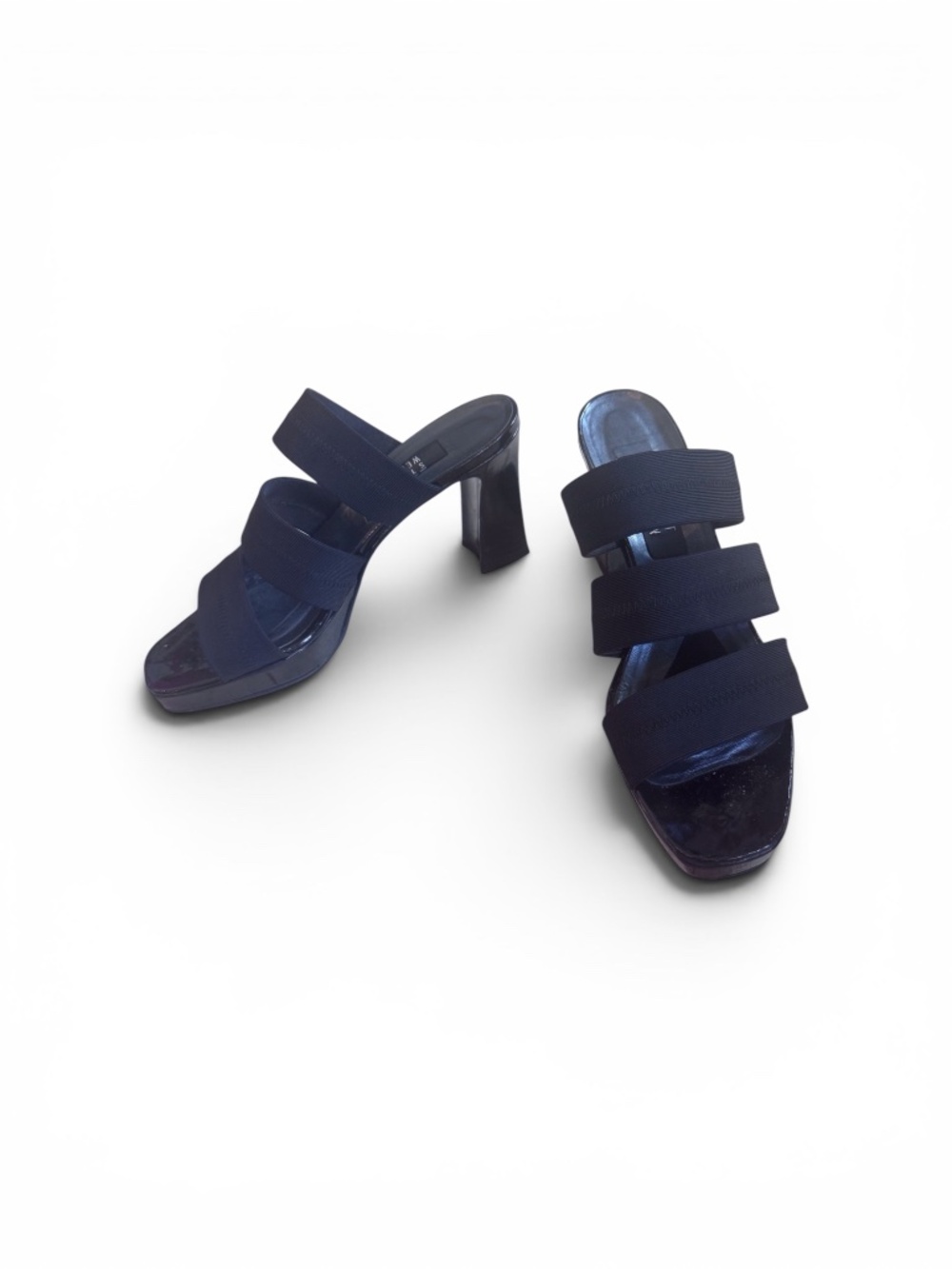 Stuart Weitzman Block Heel Platform Sandals